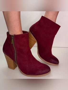 JustFab Vasha Bordeaux
